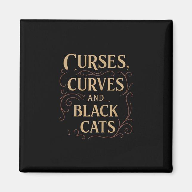 Halloween Curses Magnet (Vorne)
