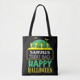 Halloween Custom Candy & Leckerei Tote Bag