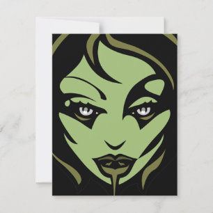 Halloween Custom Halloween Zombie Card Einladung