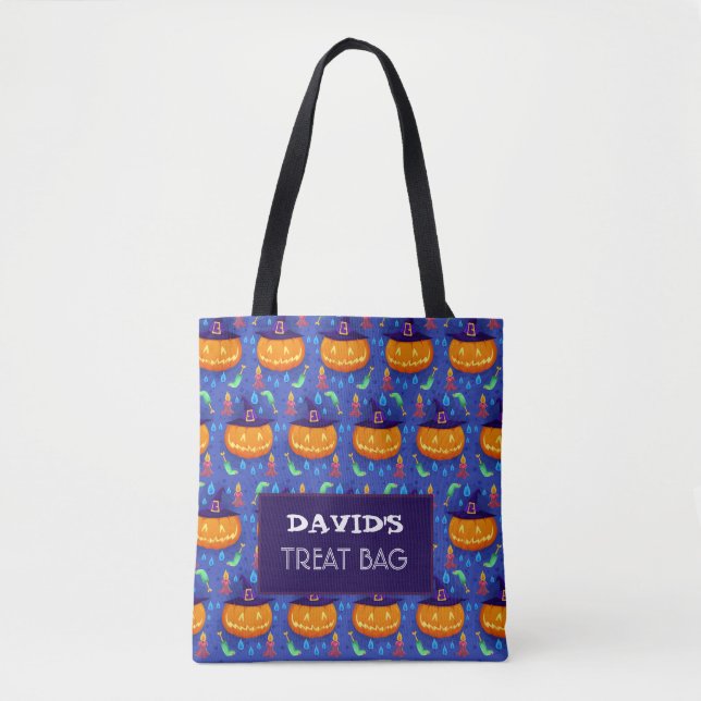 Halloween Custom Leckerei & Candy Tote Bag (Vorderseite)