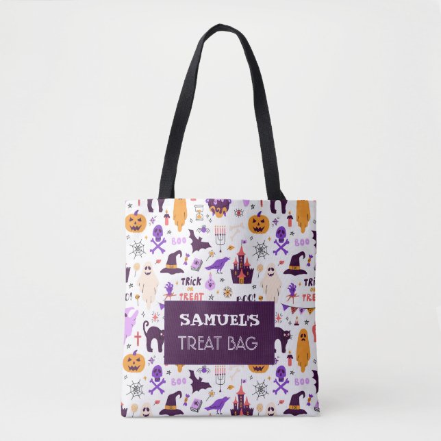 Halloween Custom Leckerei & Candy Tote Bag (Vorderseite)