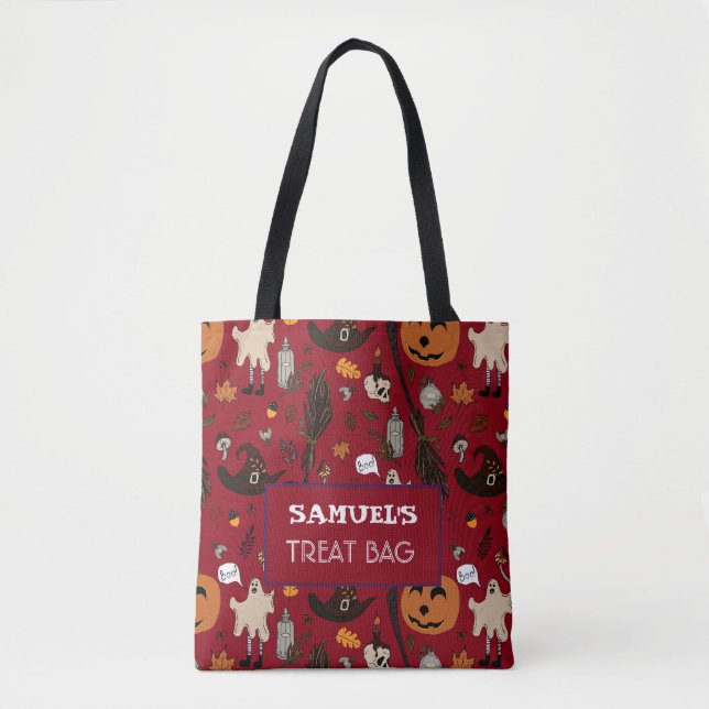 Halloween Custom Leckerei & Candy Tote Bag (Vorderseite)