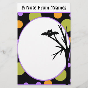 Halloween Custom Stationery Briefpapier