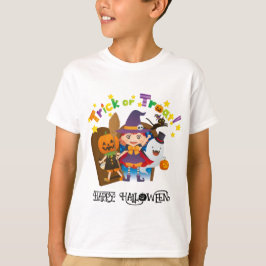 Halloween Custom Whimsical Funny Niedlich Pumpkin T-Shirt