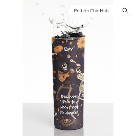 Halloween Customize Geschenkgutschein Funny Text S Thermosbecher