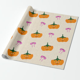 Halloween cute design, geschenkpapier