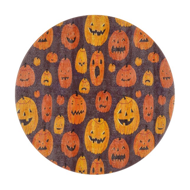 Halloween Cutting Board Schneidebrett (Vorderseite)