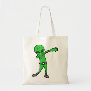 Halloween-Dabbing-Alien Tragetasche