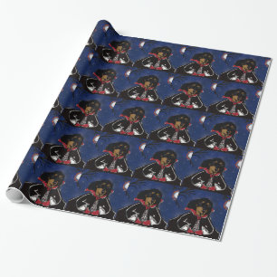 Halloween Dachshund Geschenkpapier