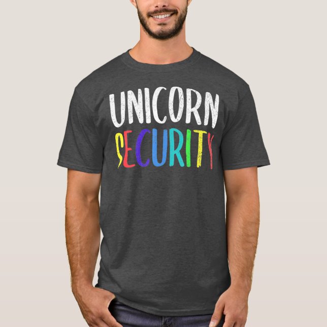 Halloween Dad Mom Daughter Adult Anzug Unicorn T-Shirt (Vorderseite)