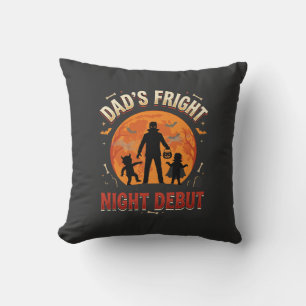 Halloween Dad Schreckensnacht Kissen
