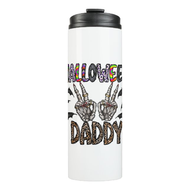 Halloween Daddy Thermosbecher (Vorderseite)