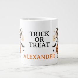 Halloween Dalmatiner Dog Trick oder Tree Jumbo-Tasse