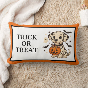 Halloween Dalmatiner Dog Trick oder Tree Lendenkissen