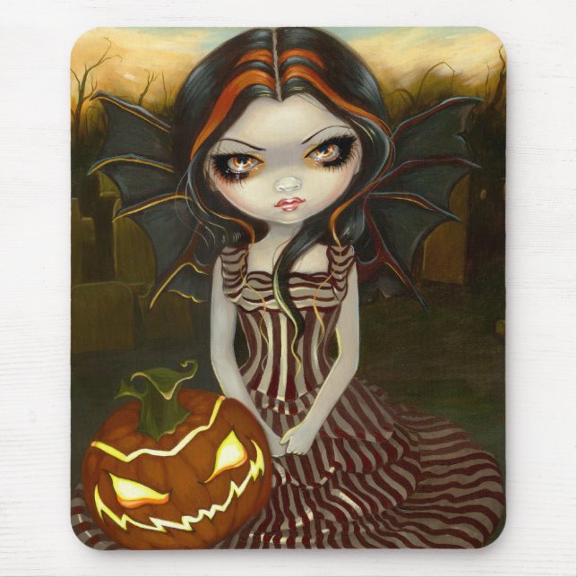 "Halloween-Dämmerung" Mousepad (Vorne)