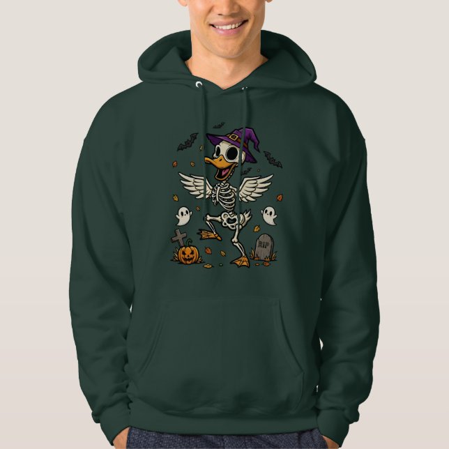 Halloween Dance Duck Hoodie (Vorderseite)