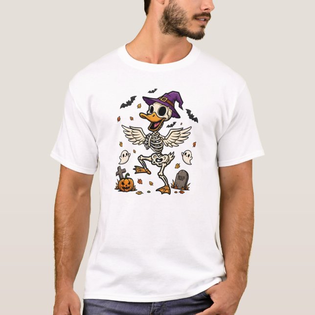 Halloween Dance Duck T-Shirt (Vorderseite)