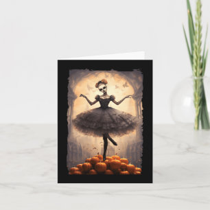 Halloween Dancer mit Pumpkins Dance Top for Girls Karte