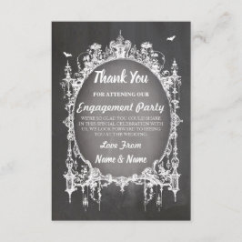 Halloween danken Ihnen Wedding gotische Dankeskarte