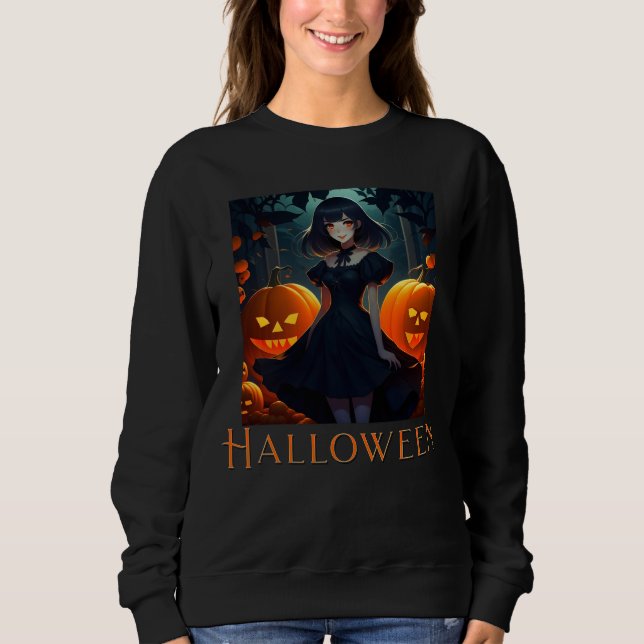 HALLOWEEN DARK VAMPIRE PRINCESS SWEATSHIRT (Vorderseite)