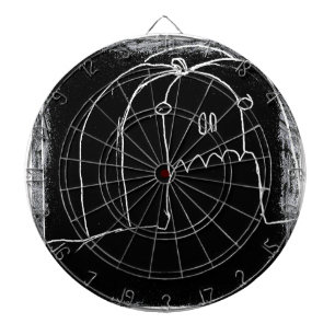 halloween dartscheibe
