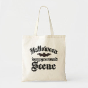 Halloween das ganze Jahr über Epic Life Slogan Tragetasche