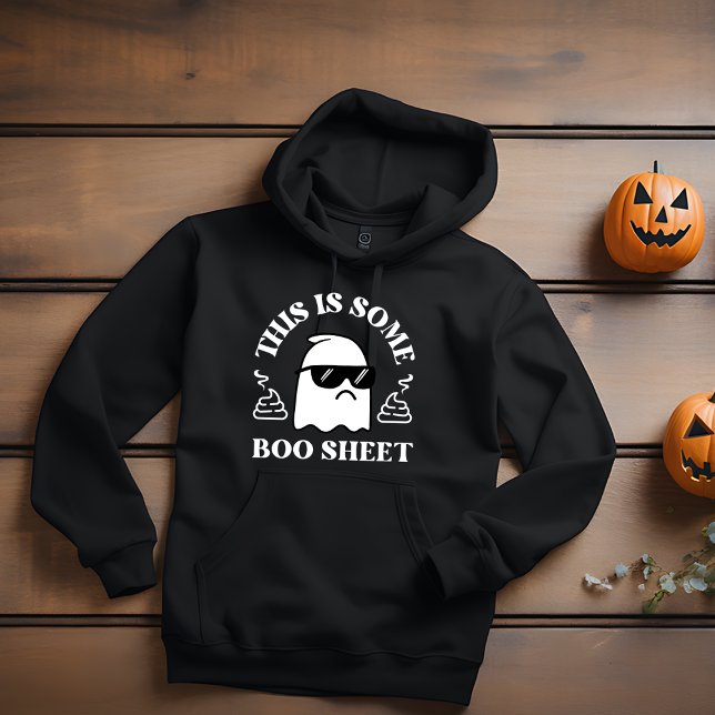 Halloween, das ist ein Bootschild, ein lustiger Ge Hoodie (Von Creator hochgeladen)