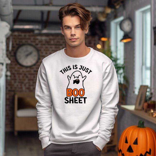 Halloween, das ist nur ein Bootschild, ein lustige Sweatshirt (Von Creator hochgeladen)