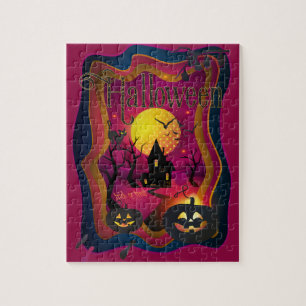 Halloween Decoration Leckerei oder Trick Monster Puzzle