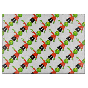Halloween Decorative Glass Cutting Board/Zombie Schneidebrett