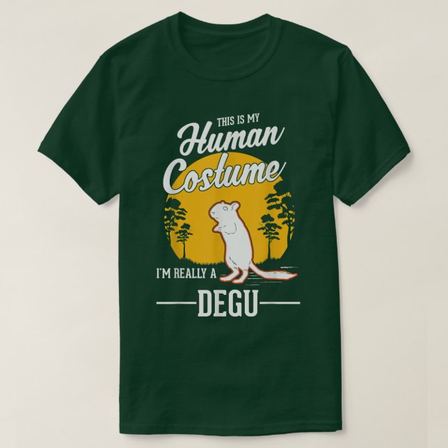 Halloween Degu 1700 T-Shirt (Design vorne)