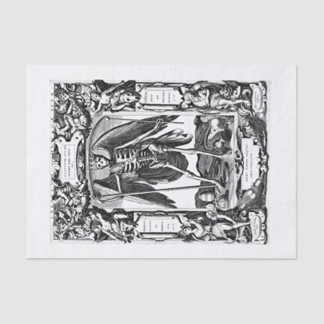 Halloween-Dekodierung Seidenpapier (Vorderseite)