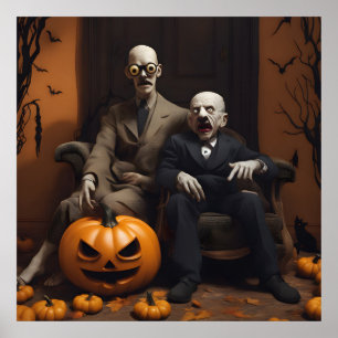 Halloween-Dekor-Design Poster