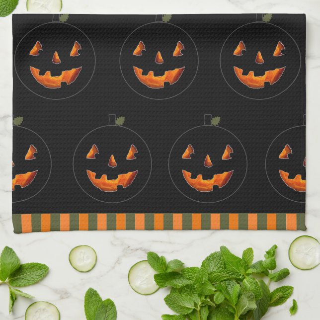 Halloween-Dekor Küchentuch (Gefaltet)