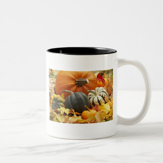 Halloween-Dekoration Zweifarbige Tasse (Rechts)