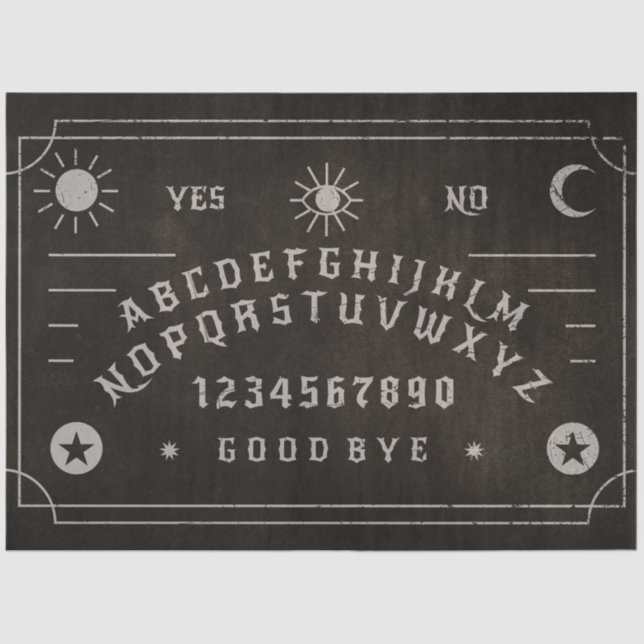 Halloween-Dekoupage des Spirit Board Seidenpapier (Vorderseite)