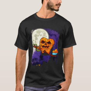 Halloween Dentist Beängstigend Pumpkin Tooth Broo T-Shirt