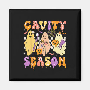 Halloween Dentist Cavity Season Dental Women Men Magnet