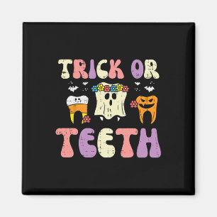 Halloween Dentist Trick oder Zähne Zahnstochkosten Magnet
