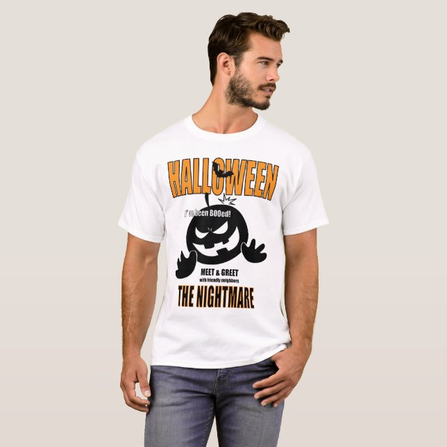 Halloween Der Albtraum T-Shirt (Vorne ganz)