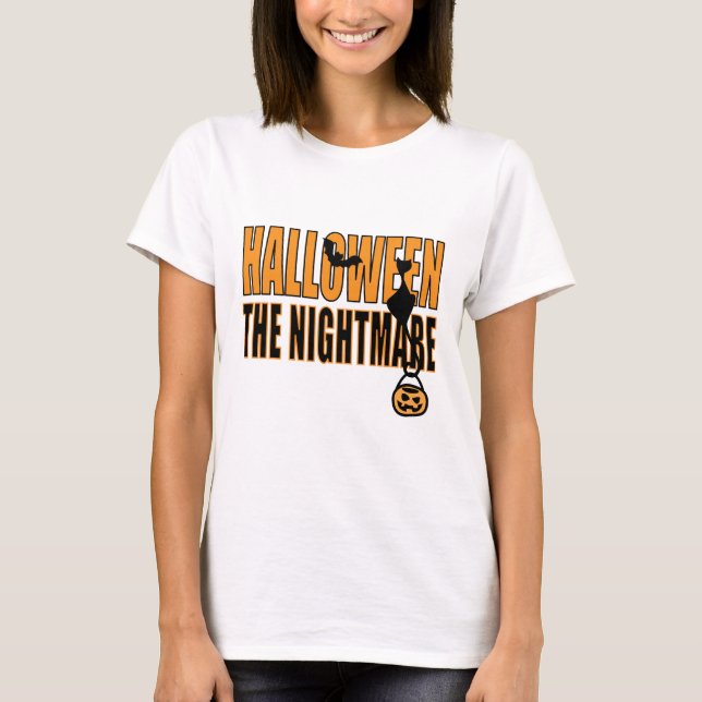 Halloween Der Albtraum T-Shirt (Vorderseite)