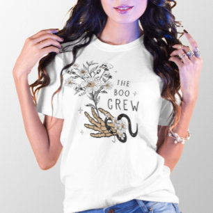 HALLOWEEN DER BOO-CREW BOUQUET VON SKULLS & BLUME T-Shirt