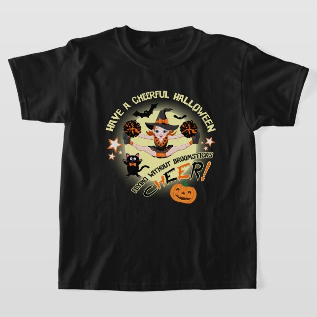 Halloween der Cheerleader T-Shirt (Ablage )