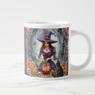 Halloween, Der Hexen-Mitternachts-Trunk Jumbo-Tasse