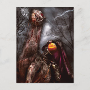 Halloween - Der Kopflose Reiter Postkarte