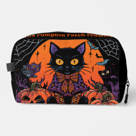 Halloween, Der Kürbisfeld-Streuner, Schwarze Katze Waschbeutel