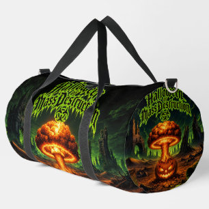 Halloween der Massenvernichtung Radioaktiver Kürbi Duffle Bag