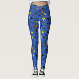 Halloween Design Pattern Leggings
