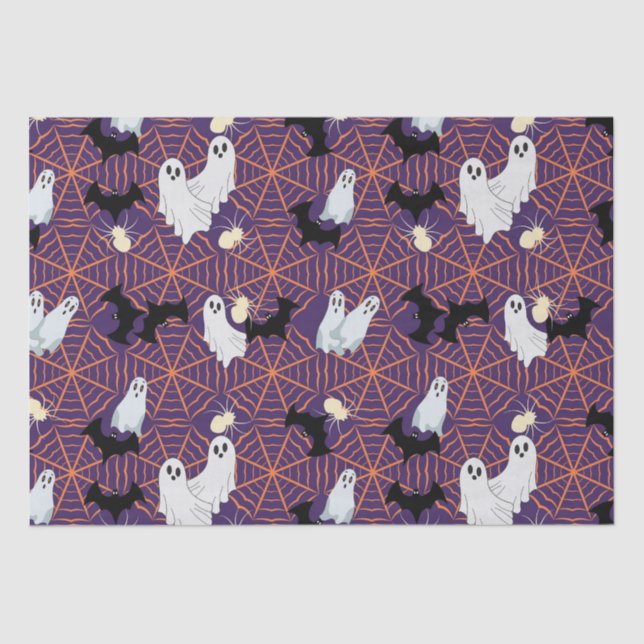 Halloween Design Seidenpapier (Vorderseite)