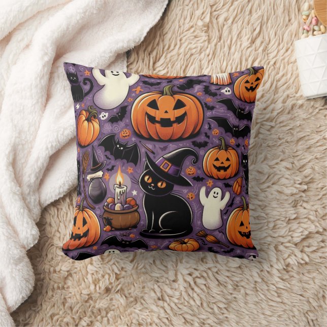 halloween Designkissen Kissen (Decke)